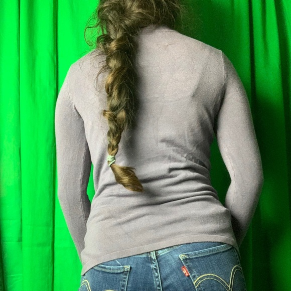 Lavender Turtleneck Joseph A Soft - Picture 3 of 6